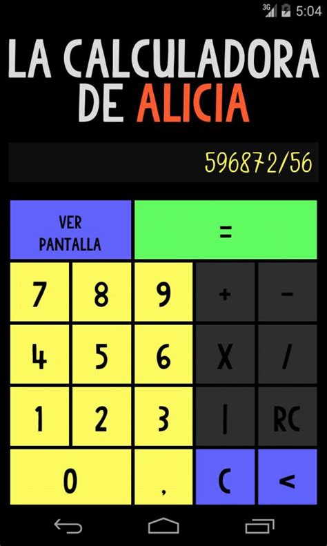 calculadora alicia download mediafıre